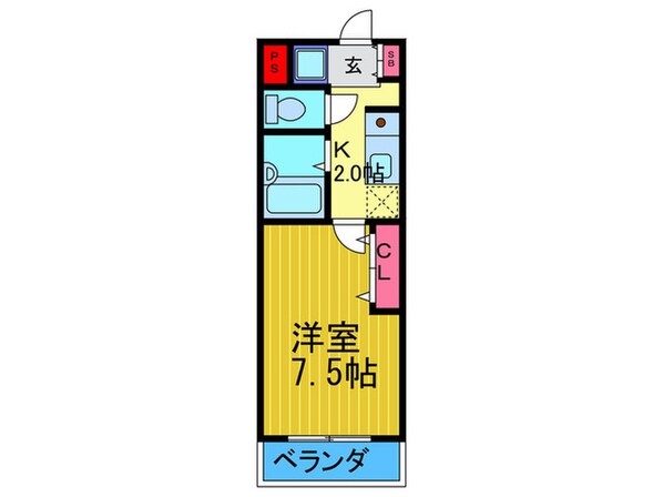 ラフィット・ソルティの物件間取画像